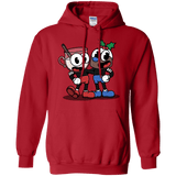 Sweatshirts Red / S Eggnoghead and Puddingman Pullover Hoodie