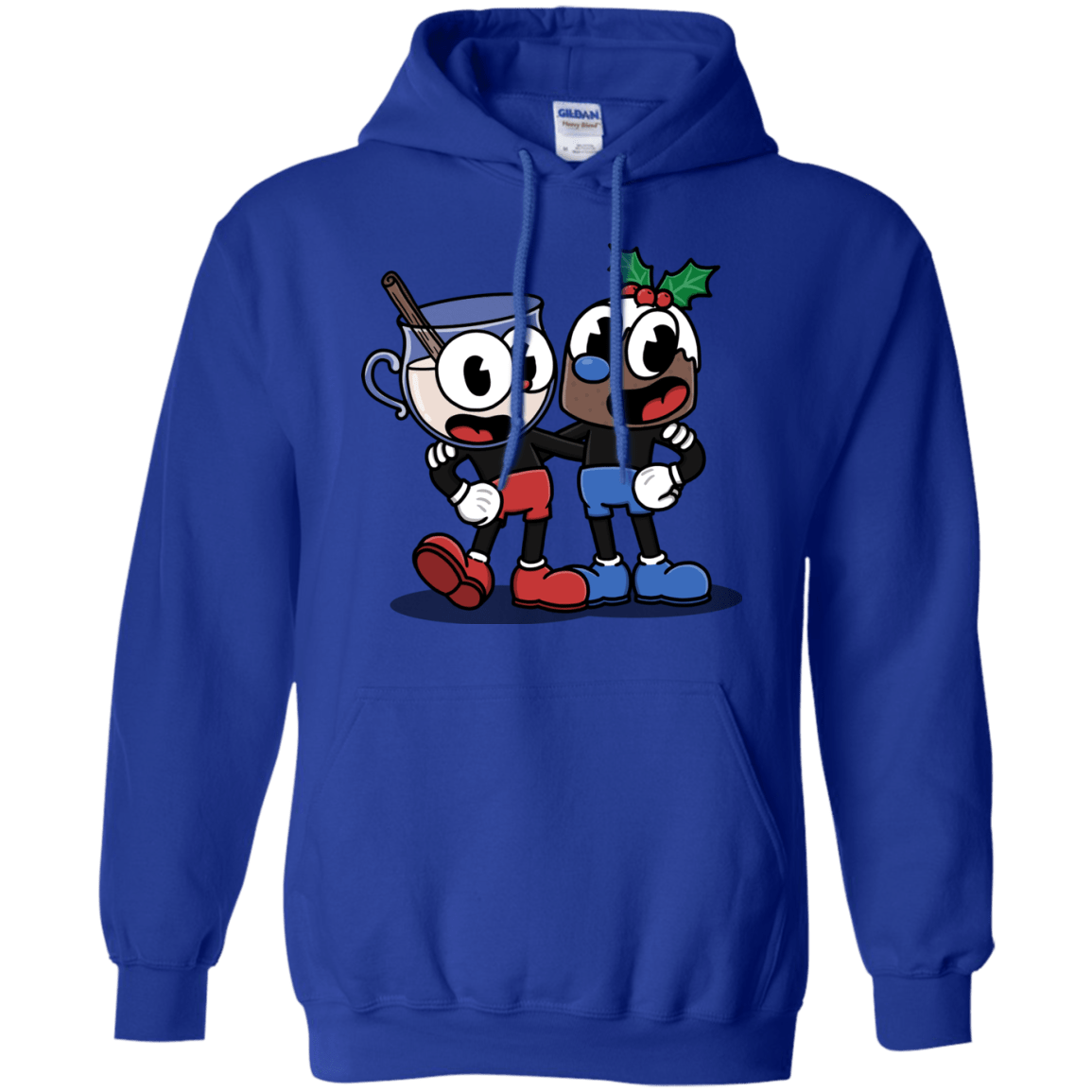 Sweatshirts Royal / S Eggnoghead and Puddingman Pullover Hoodie