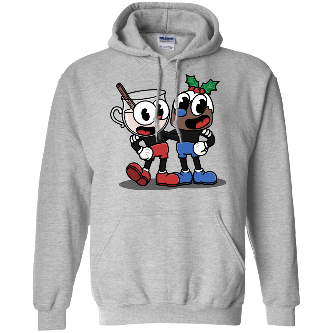 Sweatshirts Sport Grey / S Eggnoghead and Puddingman Pullover Hoodie