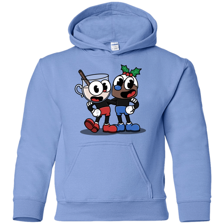 Sweatshirts Carolina Blue / YS Eggnoghead and Puddingman Youth Hoodie