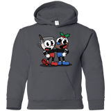 Sweatshirts Charcoal / YS Eggnoghead and Puddingman Youth Hoodie