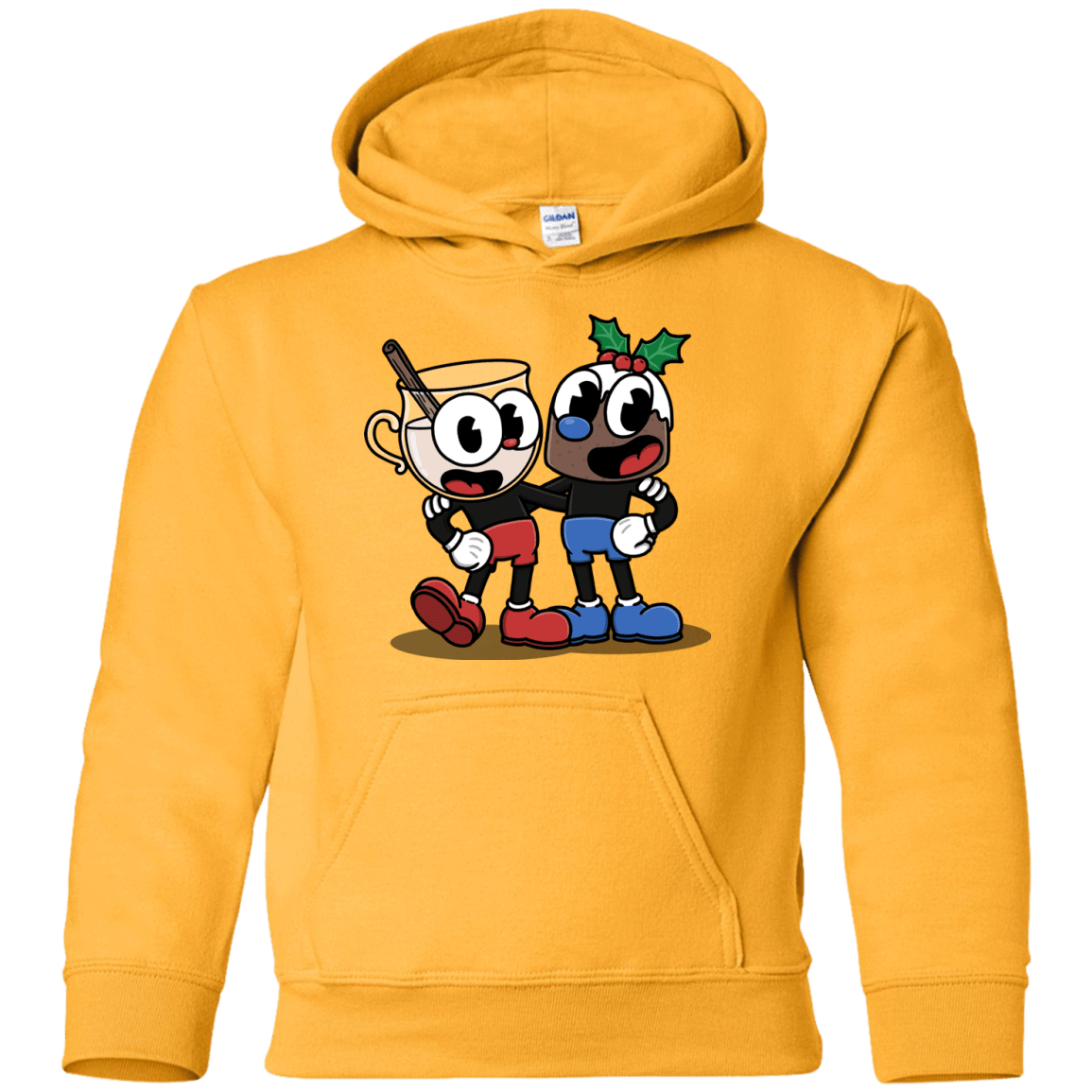 Sweatshirts Gold / YS Eggnoghead and Puddingman Youth Hoodie