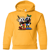 Sweatshirts Gold / YS Eggnoghead and Puddingman Youth Hoodie