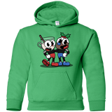 Sweatshirts Irish Green / YS Eggnoghead and Puddingman Youth Hoodie