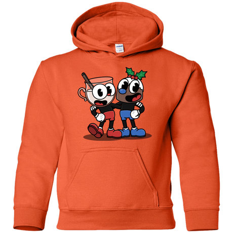 Sweatshirts Orange / YS Eggnoghead and Puddingman Youth Hoodie