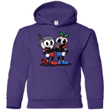 Sweatshirts Purple / YS Eggnoghead and Puddingman Youth Hoodie