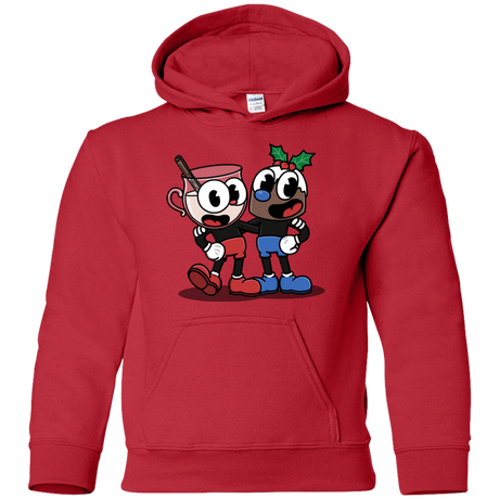 Sweatshirts Red / YS Eggnoghead and Puddingman Youth Hoodie