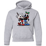 Sweatshirts Sport Grey / YS Eggnoghead and Puddingman Youth Hoodie