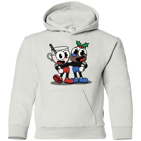 Sweatshirts White / YS Eggnoghead and Puddingman Youth Hoodie