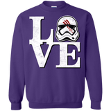 Sweatshirts Purple / Small Eight Seven Love Crewneck Sweatshirt