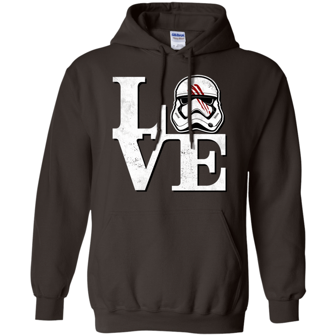 Sweatshirts Dark Chocolate / Small Eight Seven Love Pullover Hoodie