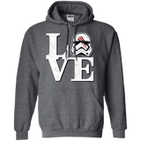 Sweatshirts Dark Heather / Small Eight Seven Love Pullover Hoodie