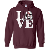 Sweatshirts Maroon / Small Eight Seven Love Pullover Hoodie