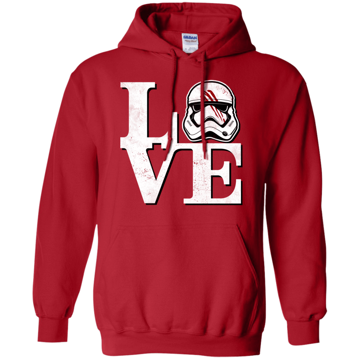 Sweatshirts Red / Small Eight Seven Love Pullover Hoodie