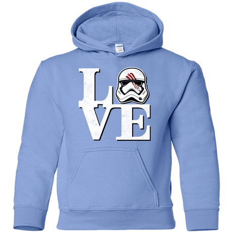Sweatshirts Carolina Blue / YS Eight Seven Love Youth Hoodie