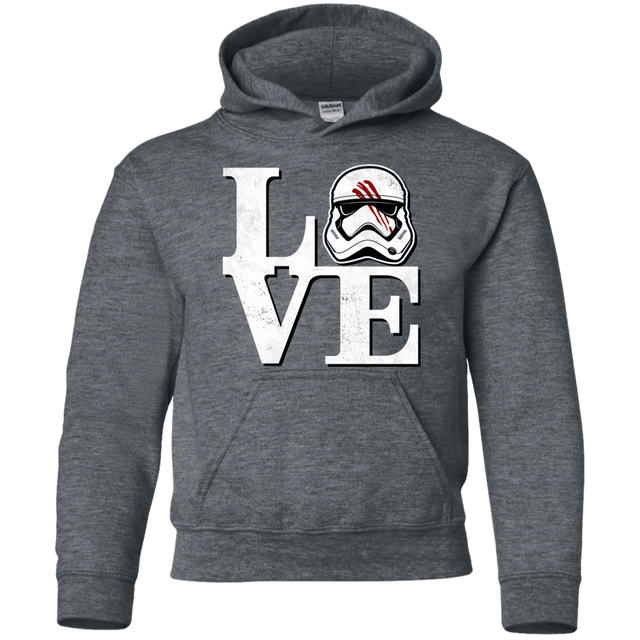 Sweatshirts Dark Heather / YS Eight Seven Love Youth Hoodie