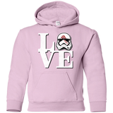 Sweatshirts Light Pink / YS Eight Seven Love Youth Hoodie