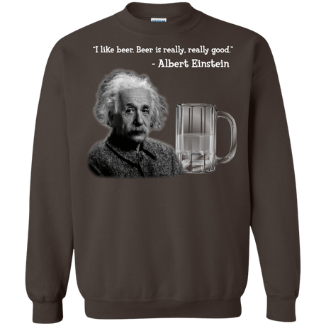 Sweatshirts Dark Chocolate / Small Einstein Crewneck Sweatshirt