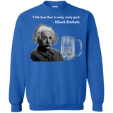 Sweatshirts Royal / Small Einstein Crewneck Sweatshirt
