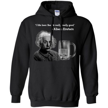 Sweatshirts Black / Small Einstein Pullover Hoodie