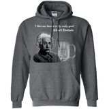 Sweatshirts Dark Heather / Small Einstein Pullover Hoodie