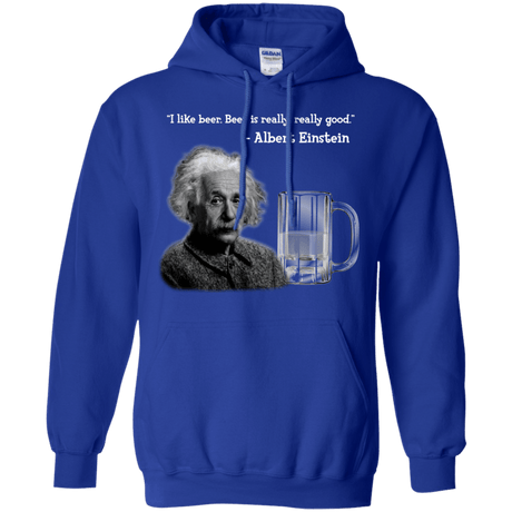 Sweatshirts Royal / Small Einstein Pullover Hoodie