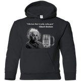 Sweatshirts Black / YS Einstein Youth Hoodie