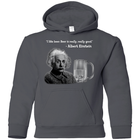 Sweatshirts Charcoal / YS Einstein Youth Hoodie