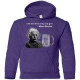 Sweatshirts Purple / YS Einstein Youth Hoodie