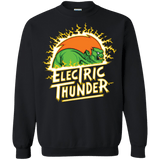 Sweatshirts Black / Small Electric Thunder Crewneck Sweatshirt