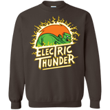 Sweatshirts Dark Chocolate / Small Electric Thunder Crewneck Sweatshirt