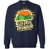 Sweatshirts Navy / Small Electric Thunder Crewneck Sweatshirt