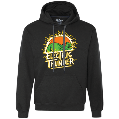 Sweatshirts Black / Small Electric Thunder Premium Fleece Hoodie