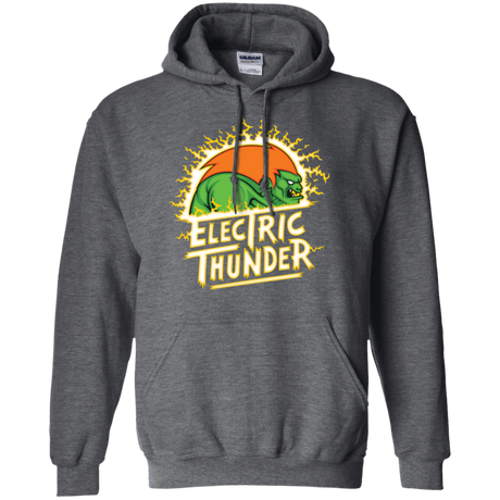 Sweatshirts Dark Heather / Small Electric Thunder Pullover Hoodie