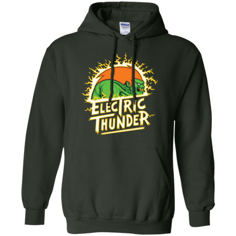 Sweatshirts Forest Green / Small Electric Thunder Pullover Hoodie