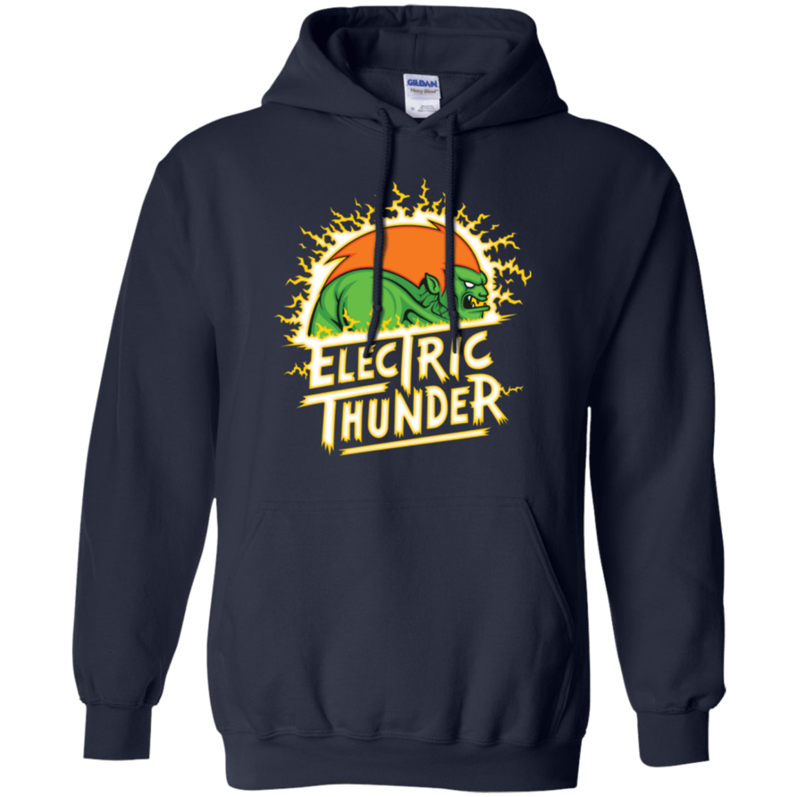 Sweatshirts Navy / Small Electric Thunder Pullover Hoodie