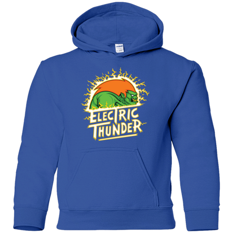 Sweatshirts Royal / YS Electric Thunder Youth Hoodie