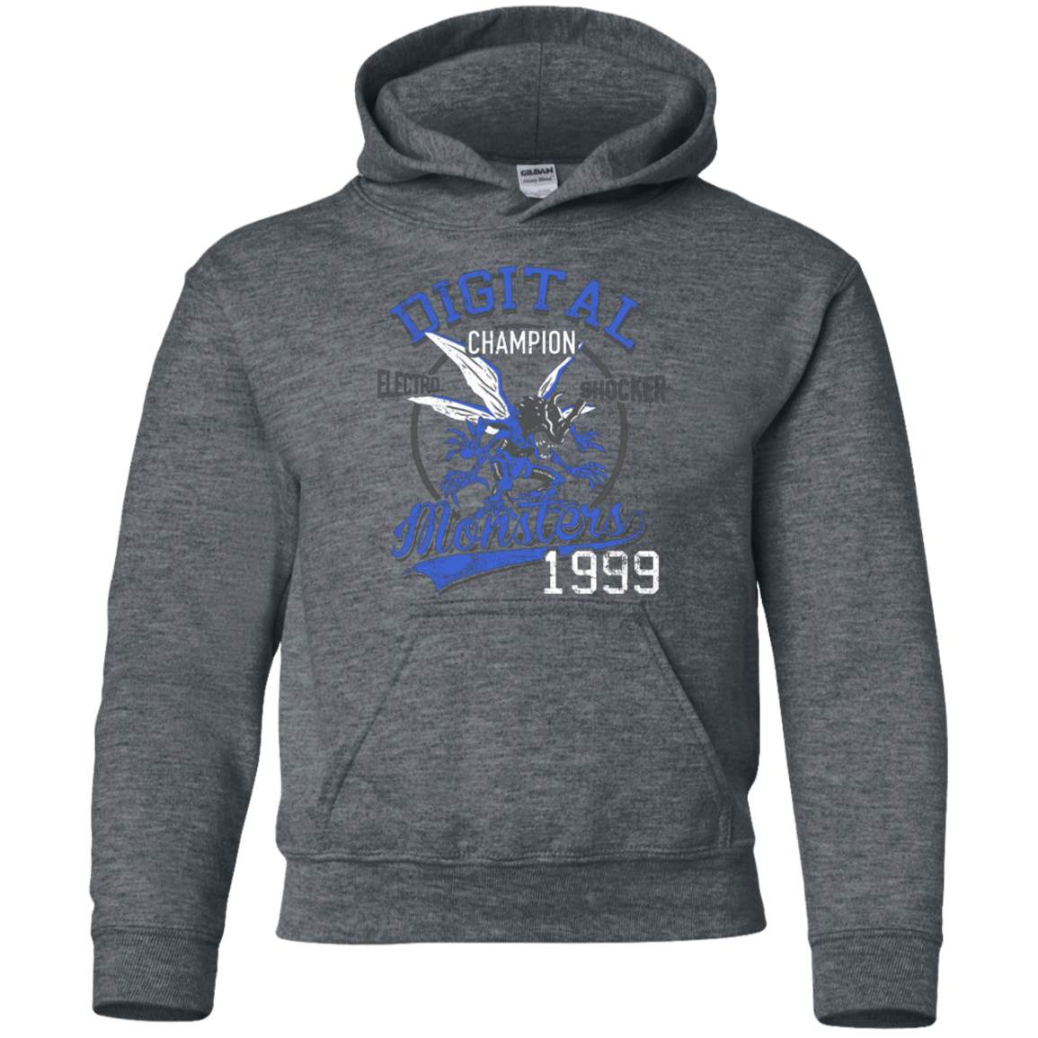 Sweatshirts Dark Heather / YS Electro Shocker Youth Hoodie