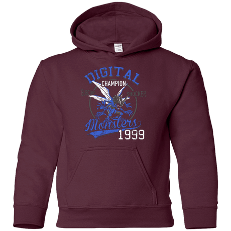 Sweatshirts Maroon / YS Electro Shocker Youth Hoodie