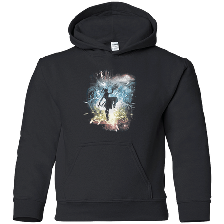 Sweatshirts Black / YS Elemental Storm-Korra Youth Hoodie