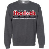 Sweatshirts Dark Heather / Small Elementary Design Crewneck Sweatshirt