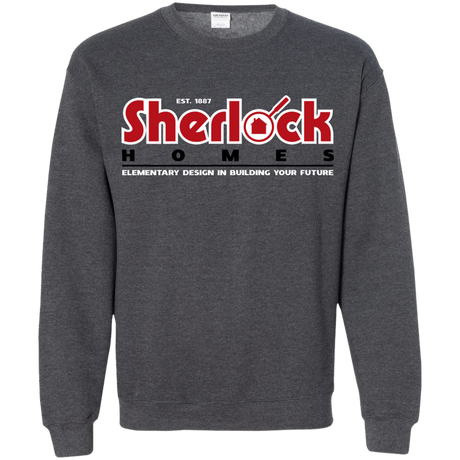 Sweatshirts Dark Heather / Small Elementary Design Crewneck Sweatshirt