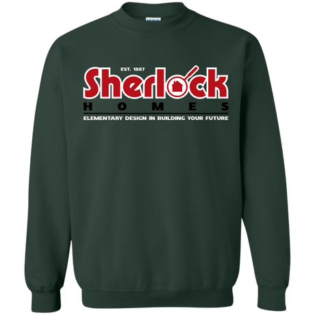 Sweatshirts Forest Green / Small Elementary Design Crewneck Sweatshirt