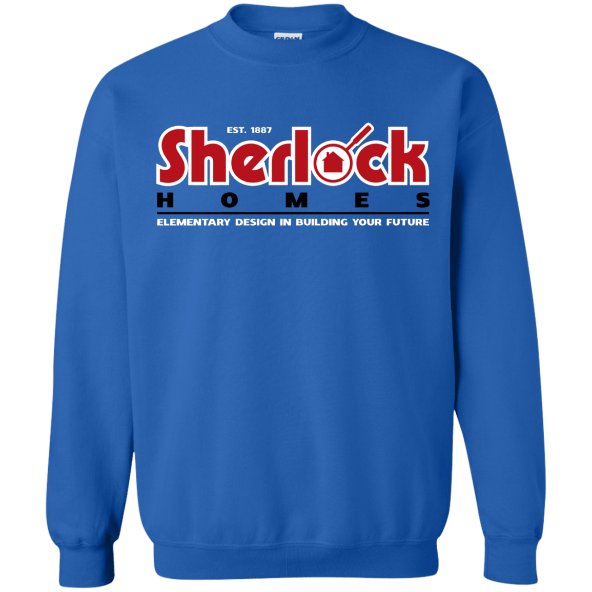 Sweatshirts Royal / Small Elementary Design Crewneck Sweatshirt