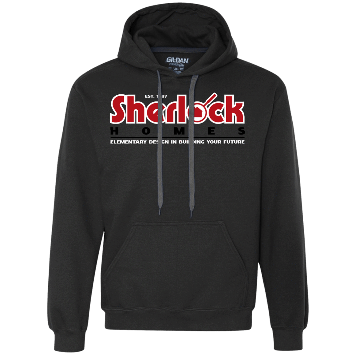 Sweatshirts Black / Small Elementary Design Premium Fleece Hoodie