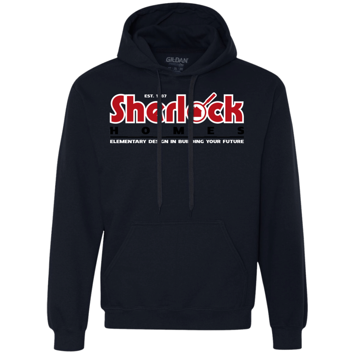 Sweatshirts Navy / Small Elementary Design Premium Fleece Hoodie