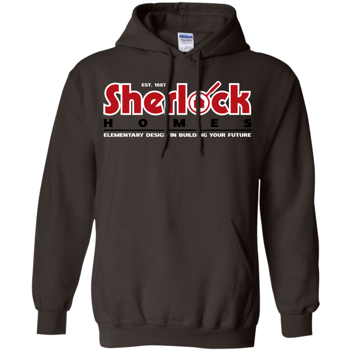 Sweatshirts Dark Chocolate / Small Elementary Design Pullover Hoodie