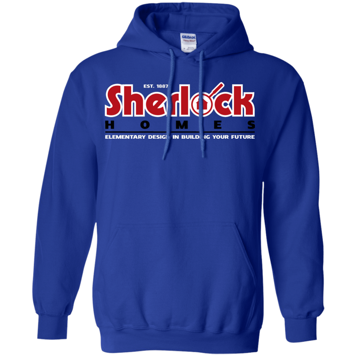 Sweatshirts Royal / Small Elementary Design Pullover Hoodie