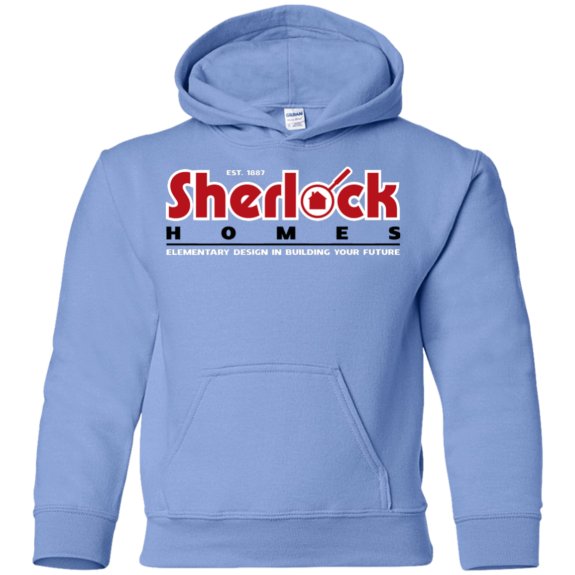 Sweatshirts Carolina Blue / YS Elementary Design Youth Hoodie