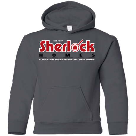 Sweatshirts Charcoal / YS Elementary Design Youth Hoodie